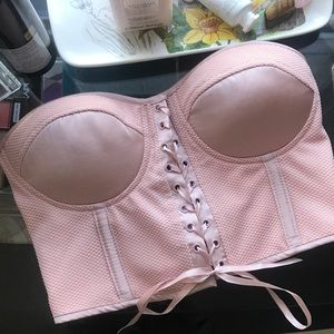 Charlotte Russe tube crop top